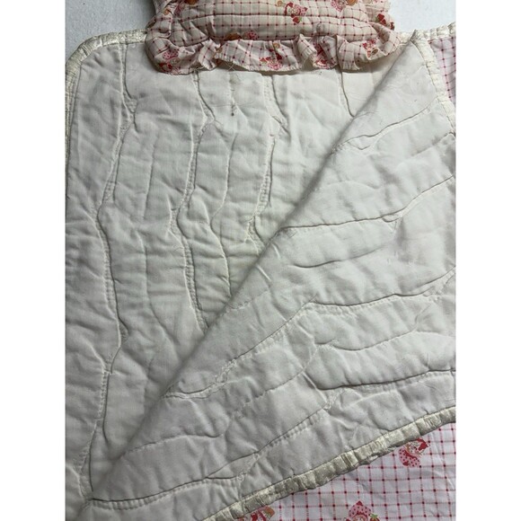 VINTAGE! STRAWBERRy Shortcake Throw Blanket And Pillow - Picture 3 of 8